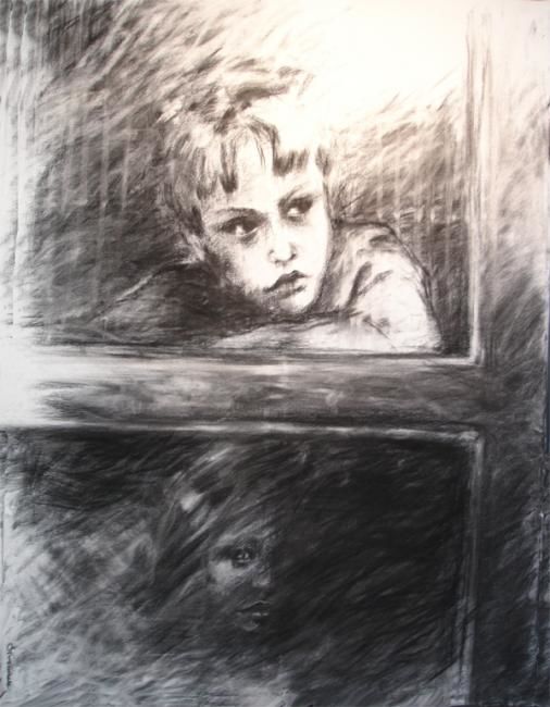 Drawing titled "A5" by Mariana O` Rourke, Original Artwork