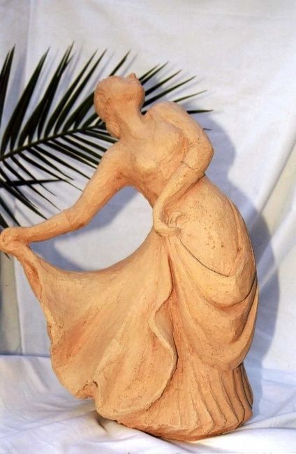 Sculpture titled "Au bal" by Marian Cobos, Original Artwork