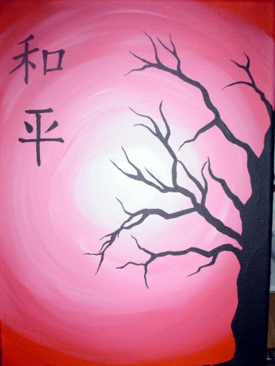 Painting titled "Peace" by Marianna Chiodo, Original Artwork