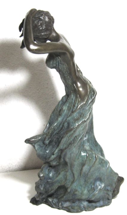 제목이 "souffle-bronze-h-30…"인 조형물 Marianne Mas로, 원작
