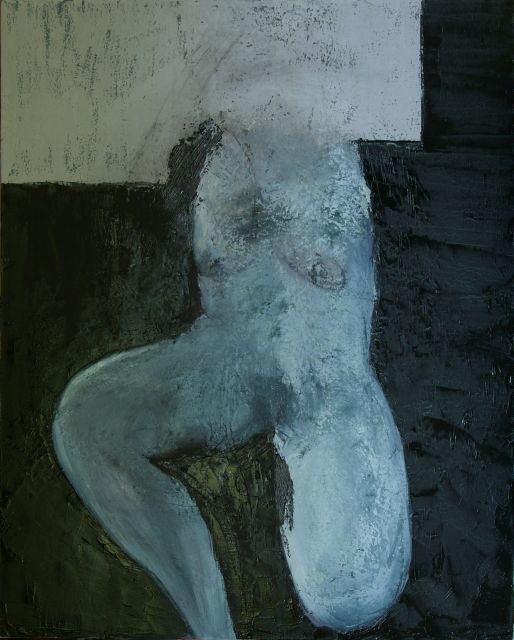 Painting titled "Série femmes de pie…" by Mpb, Original Artwork