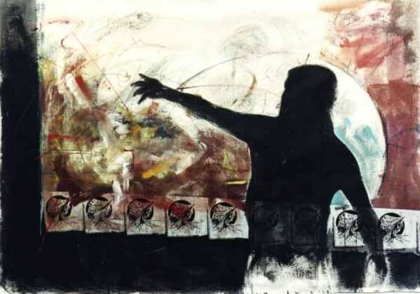 Pittura intitolato "El Pacto(VENDIDO)" da Mariano Esquivel, Opera d'arte originale, Altro