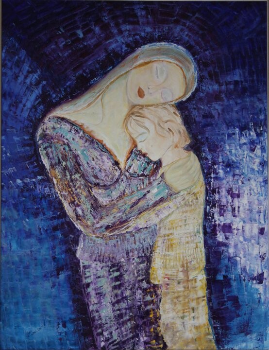 Painting titled "Love" by Marido Boatti, Original Artwork