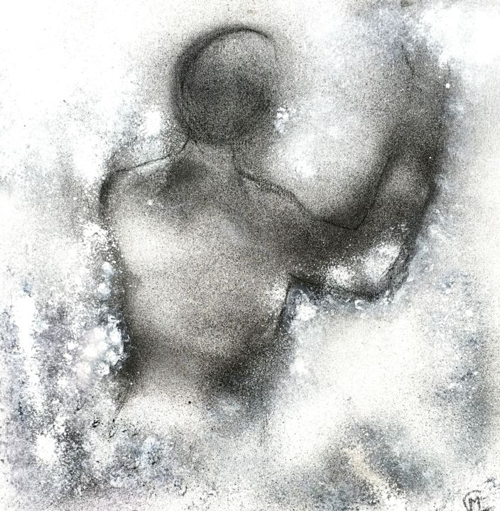 Peinture intitulée "Peau-ème" par Marie Claude Lambert, Œuvre d'art originale, Autre