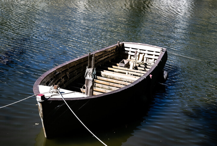 Photography titled "BARQUE" by Marie Elisabeth Soler, Original Artwork, Non Manipulated Photography