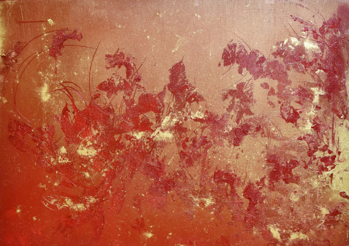 Pintura intitulada "Carmen" por Marie Hérault-Luzé, Obras de arte originais, Acrílico