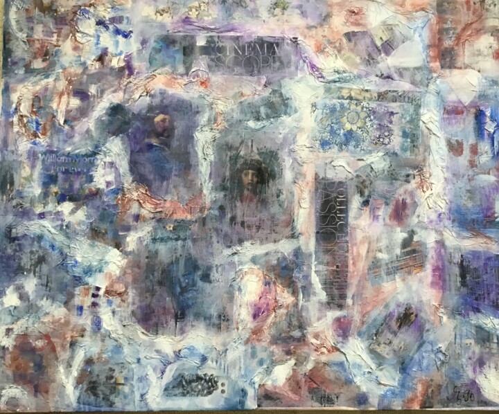 Painting titled "IMPERTINENCE" by Marie Josée Maronne Cerutti (MJO), Original Artwork