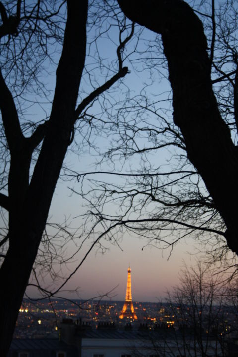 Photography titled "Tour Eiffel" by Marie-José Longuet, Original Artwork