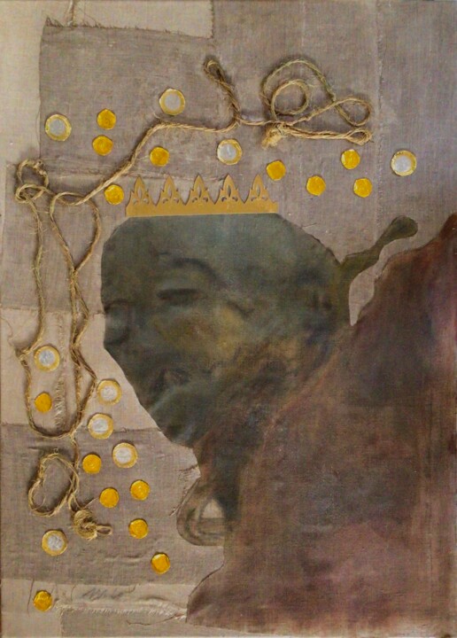 Peinture intitulée "Âge d’Or" par Marie Laniepce, Œuvre d'art originale, Huile