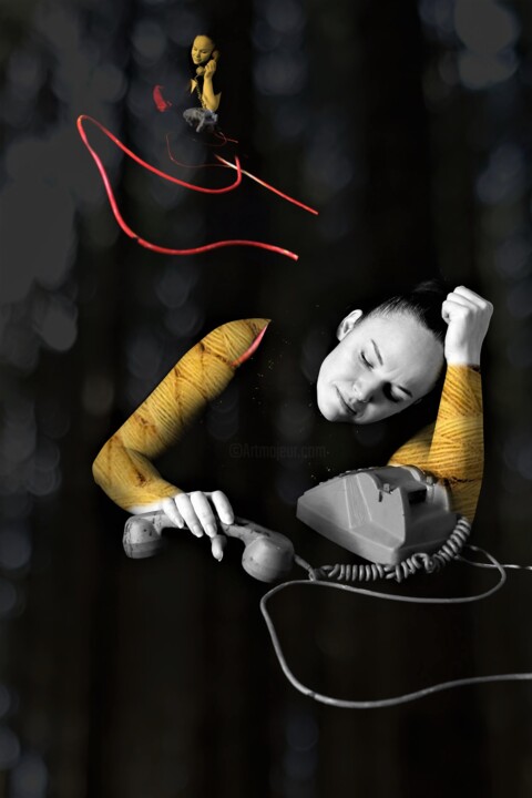 Photography titled "Image 61" by Marie Maitre, Original Artwork, Manipulated Photography