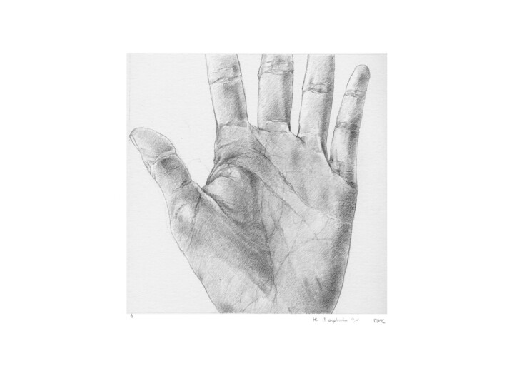 Drawing titled "dessins 15x15 #95 m…" by Marie-Pascale Corcuff, Original Artwork, Pencil