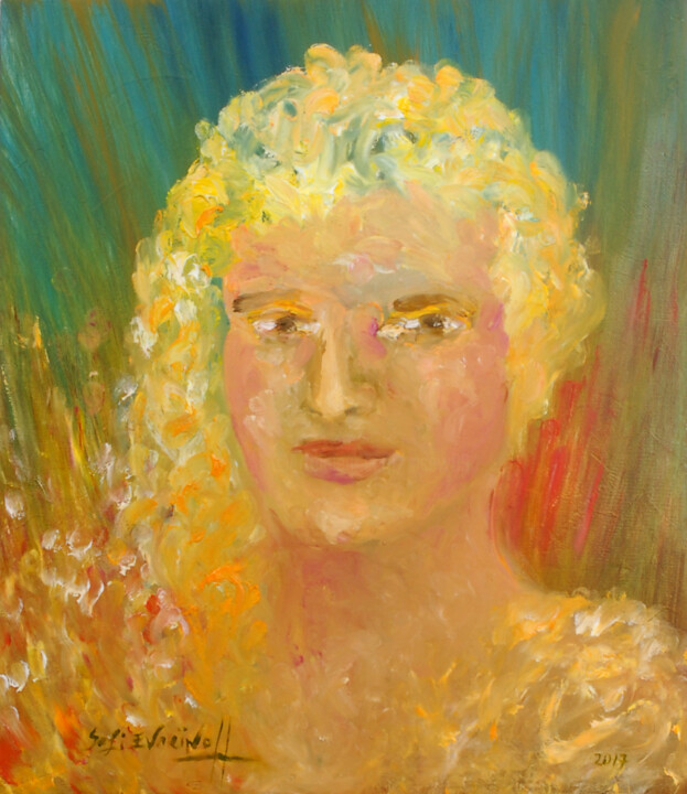 Peinture intitulée "Chair de couleurs s…" par Marie-Sophie Ewreïnoff (Sofi Ewreïnoff), Œuvre d'art originale, Huile