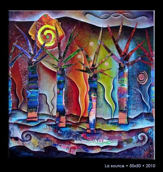 La Source (Marie Bazin ©2010) Vide atelier, vide grenier, peintre, occasion, collectionneurs