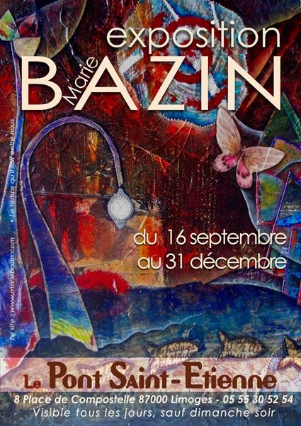 exposition, sortir en limousin, limousin, limoges, expo limoge, Bazin, poissons, Criée, Corrèze, peintre, restaurant, exposition de peinture