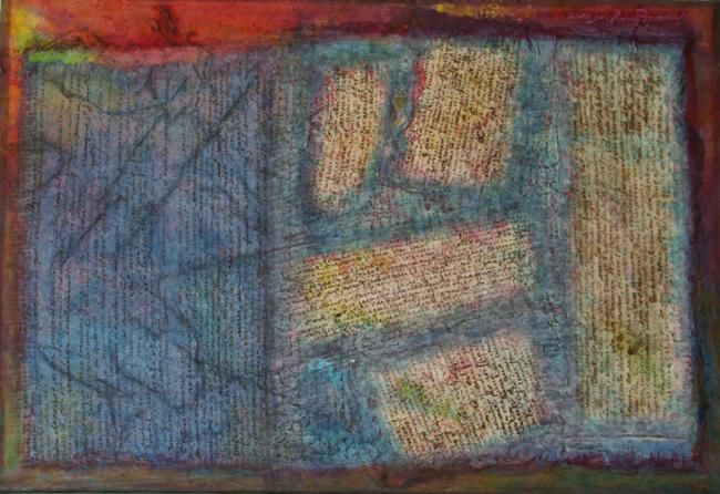 Peinture intitulée "LA PEINTURE DANS L'…" par Marie Faglin, Œuvre d'art originale,