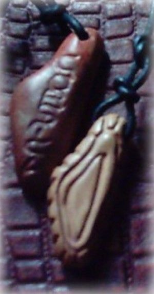 Peinture intitulée "pendentif…" par Marie Santucci (Cattal), Œuvre d'art originale,