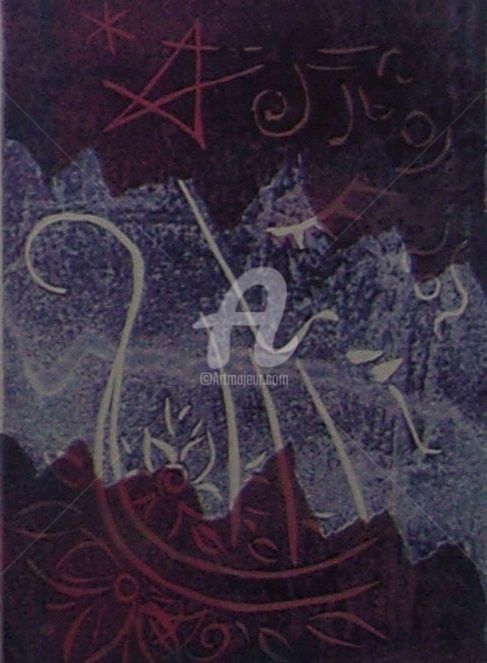 Druckgrafik mit dem Titel "Broken Orpheus.jpg" von Marie Malherbe, Original-Kunstwerk, Andere