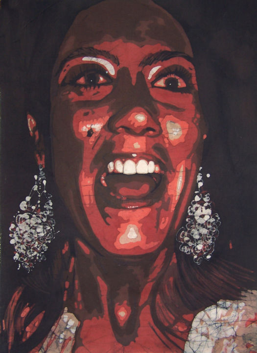 Картина под названием "Valeria" - Marién Ortiz, Подлинное произведение искусства, Другой