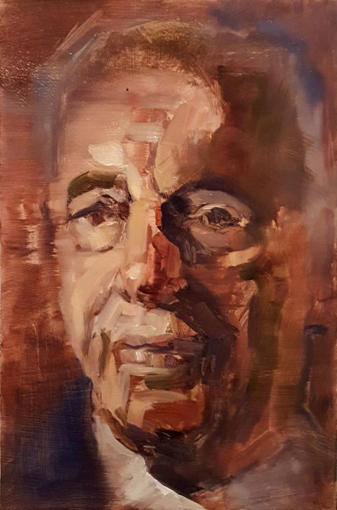 "oil study" başlıklı Tablo Marije Van Toledo tarafından, Orijinal sanat, Petrol