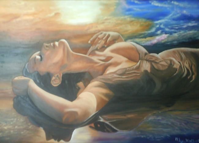 Pintura titulada "SOMBRAS" por Mari Luz, Obra de arte original, Oleo