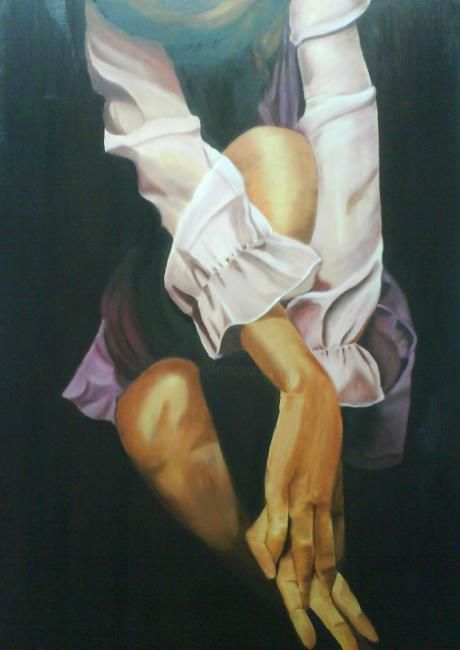 Pintura titulada "SILENCIOS" por Mari Luz, Obra de arte original, Oleo