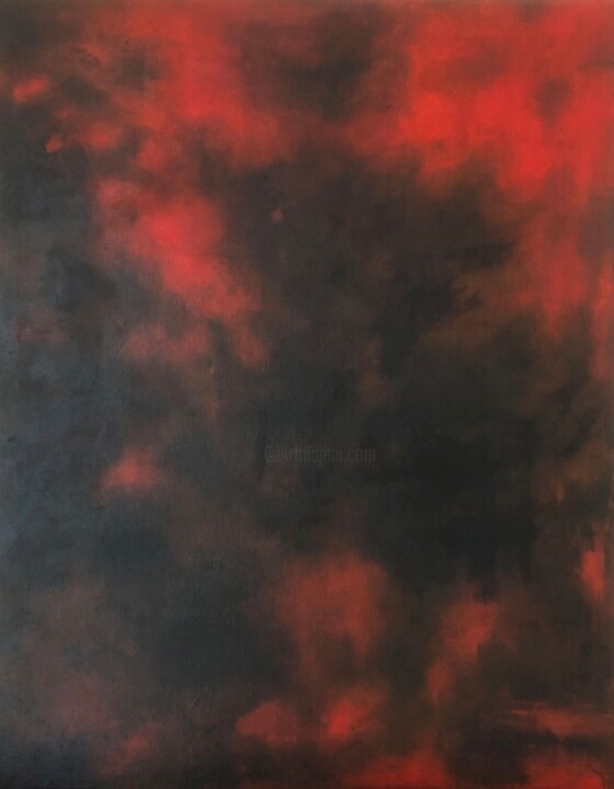 Malerei mit dem Titel "Magic Space" von Marina Gorbachova, Original-Kunstwerk, Öl