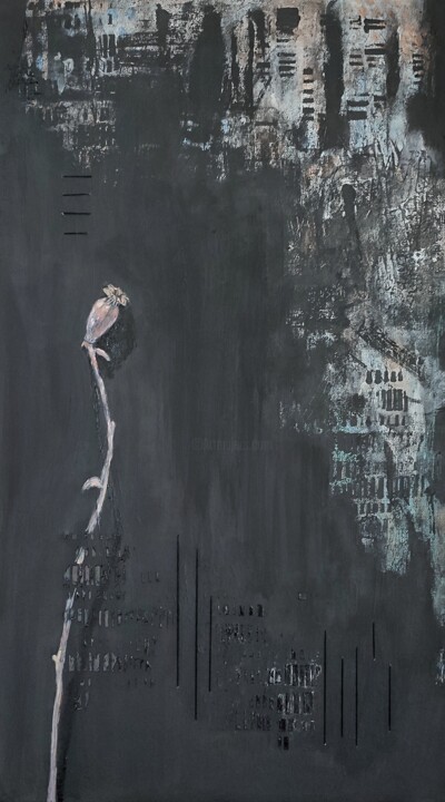 Malarstwo zatytułowany „Silence / Тишина” autorstwa Marina Petrova, Oryginalna praca, Akryl