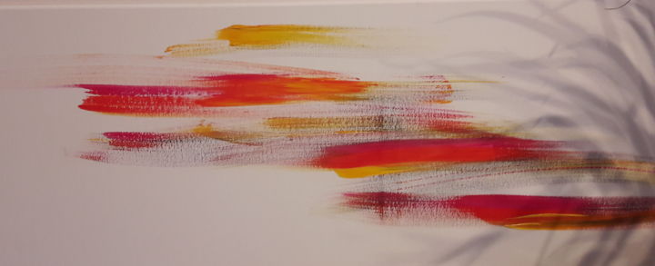 Peinture intitulée "L'horizon" par Débora Marinho, Œuvre d'art originale,