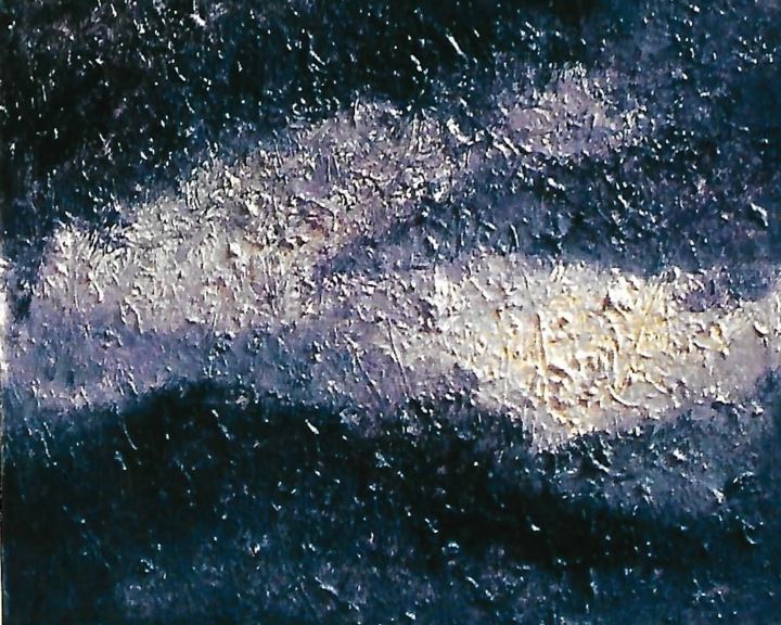 Картина под названием "5-atmosfera-" - Mario Fanconi, Подлинное произведение искусства, Масло