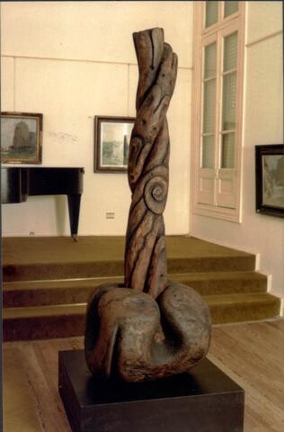 Escultura titulada "Tamoanchan" por Mario Morasan, Obra de arte original