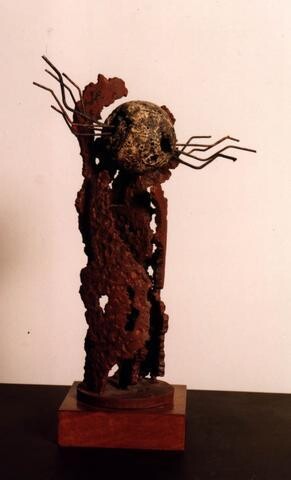 Sculpture intitulée "Huracaan" par Mario Morasan, Œuvre d'art originale
