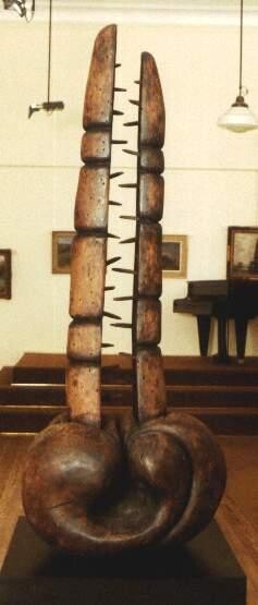 Sculpture titled "Yaxche" by Mario Morasan, Original Artwork
