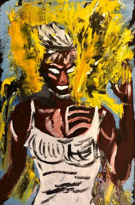 Peinture intitulée "X men tempesta" par Mario Pratesi, Œuvre d'art originale, Huile