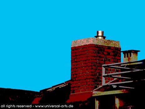 Fotografie mit dem Titel ""The Roof is on Top…" von Mario Strack, Original-Kunstwerk