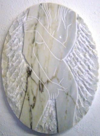 Escultura intitulada "MONICA" por Mário Fresco, Obras de arte originais, Pedra