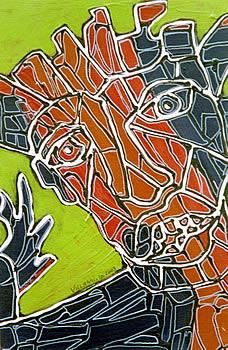 Peinture intitulée "hello" par Mario Villaggi, Œuvre d'art originale, Huile