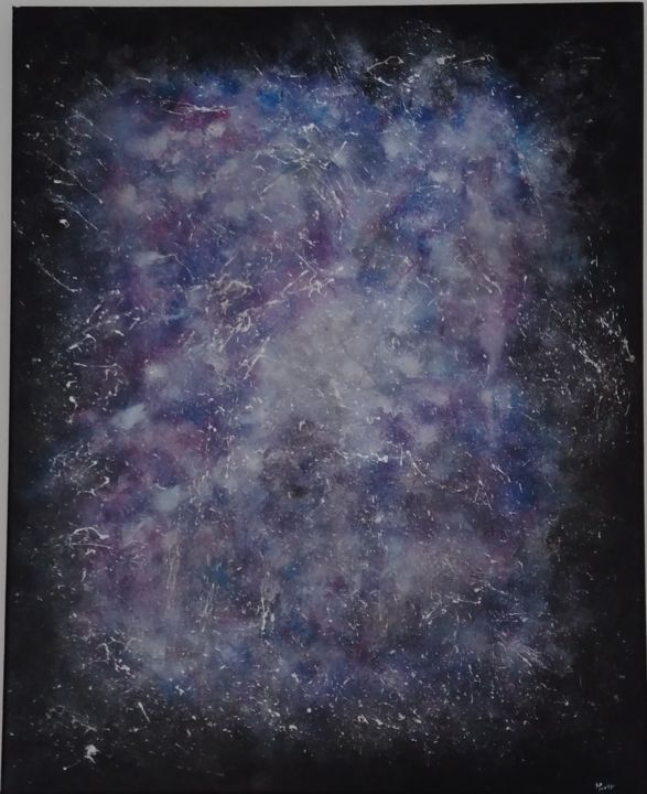 Pintura intitulada "The universe" por M.Arte, Obras de arte originais, Acrílico