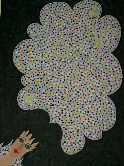 Pintura titulada "Cielo" por Marisol Pita, Obra de arte original, Oleo