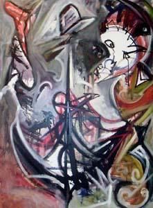 Peinture intitulée "04 MT 1247 0003" par Marius Trafarski, Œuvre d'art originale, Huile