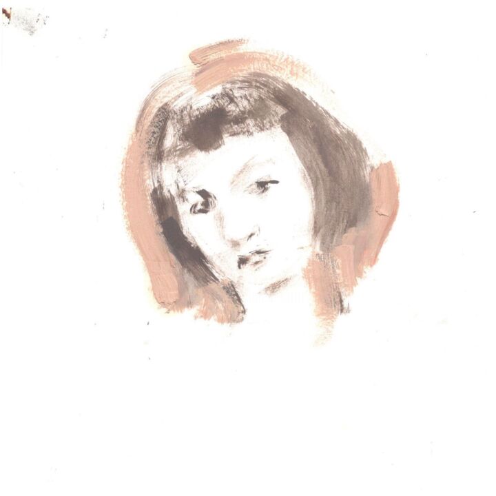 Рисунок под названием "Polin" - Mariya Solozhenko, Подлинное произведение искусства, Масло