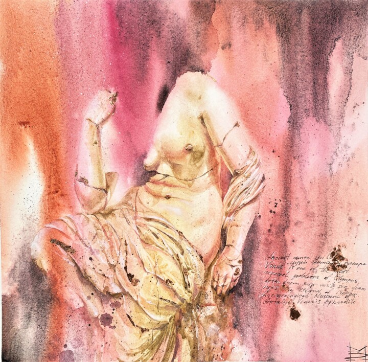 "Venus" başlıklı Tablo Mariya Volynskih tarafından, Orijinal sanat, Suluboya