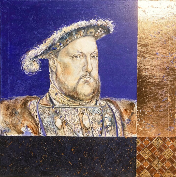 "Holbein's Guest" başlıklı Tablo Mariya Volynskih tarafından, Orijinal sanat, Akrilik