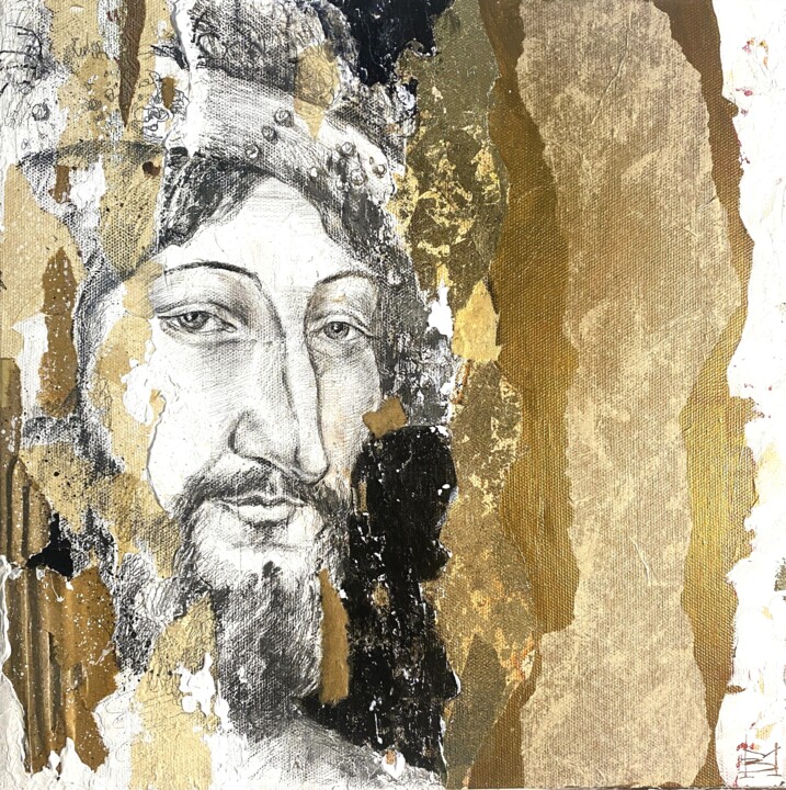 Pintura titulada "Francis I" por Mariya Volynskih, Obra de arte original, Acrílico