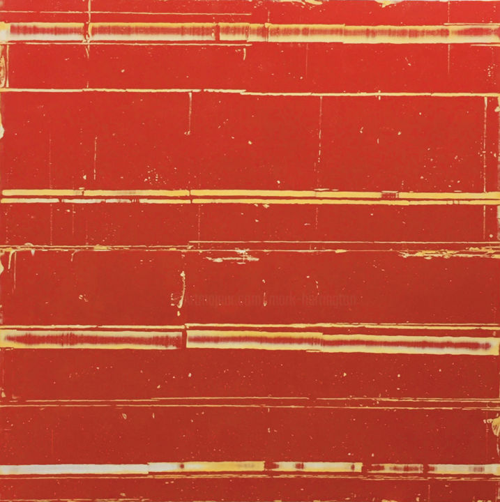 Peinture intitulée "Mesa Roja (2004)" par Mark Harrington, Œuvre d'art originale, Acrylique