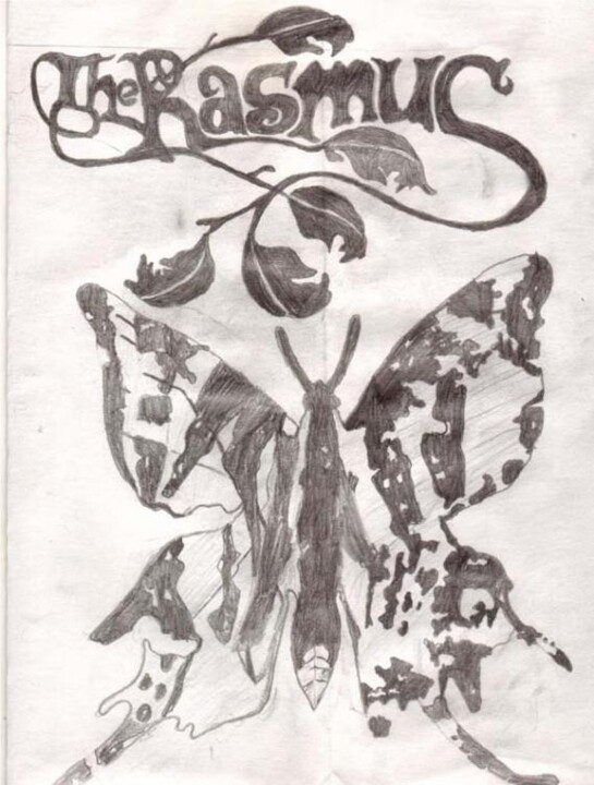 Desenho intitulada "the rasmus" por Márk Jáger, Obras de arte originais