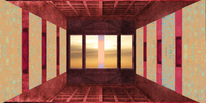 Digitale Kunst mit dem Titel "3-the-room-3.jpg" von Michael Schwahn, Original-Kunstwerk, Digitale Malerei