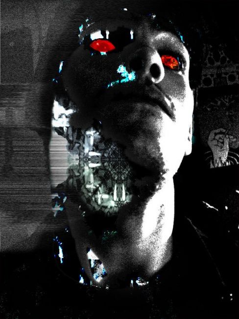 Digital Arts με τίτλο "Cyborg" από Khaoshaman, Αυθεντικά έργα τέχνης, Άλλος