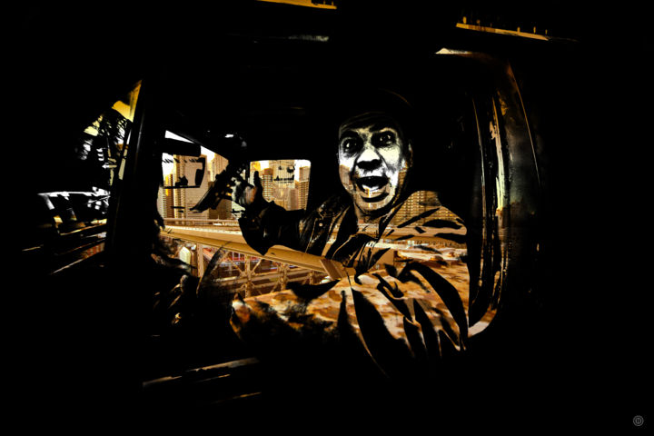 Digital Arts titled "NYC FACES - Driver" by Marko Liver, Original Artwork