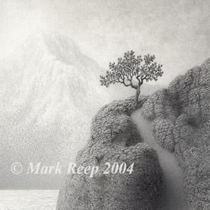 Drawing titled "A Higher Place" by Mark Reep, Original Artwork