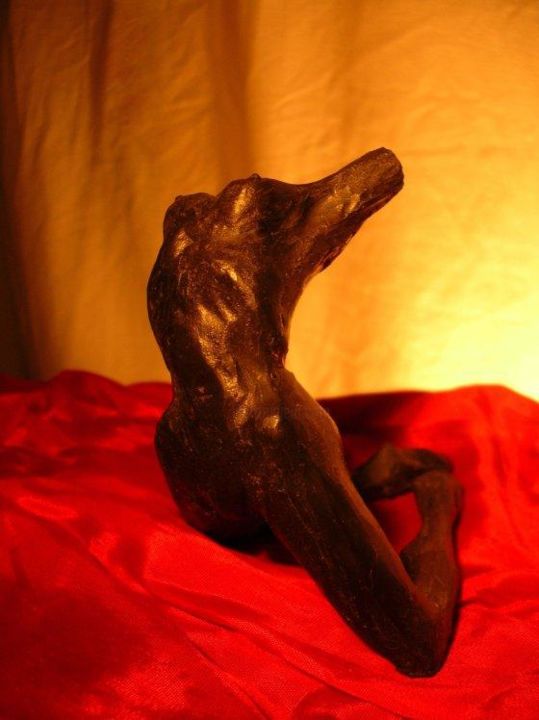 Sculpture titled "DIStenzione" by Marco Salvadori, Original Artwork